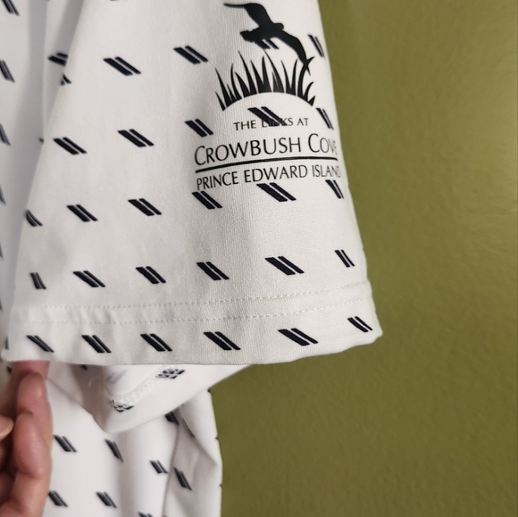 UA THE PLAYOFF POLO Loose Fit Men's LG print Polo. - Picture 4 of 6